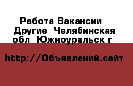 Работа Вакансии - Другие. Челябинская обл.,Южноуральск г.